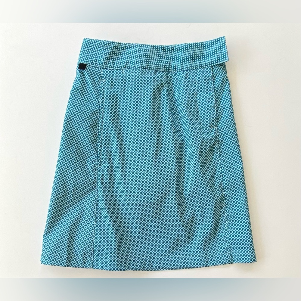 Puma Diamond Pattern Athletic Tech Skort, Athleisure Skort, Skort, Size: 8 - Picture 9 of 10